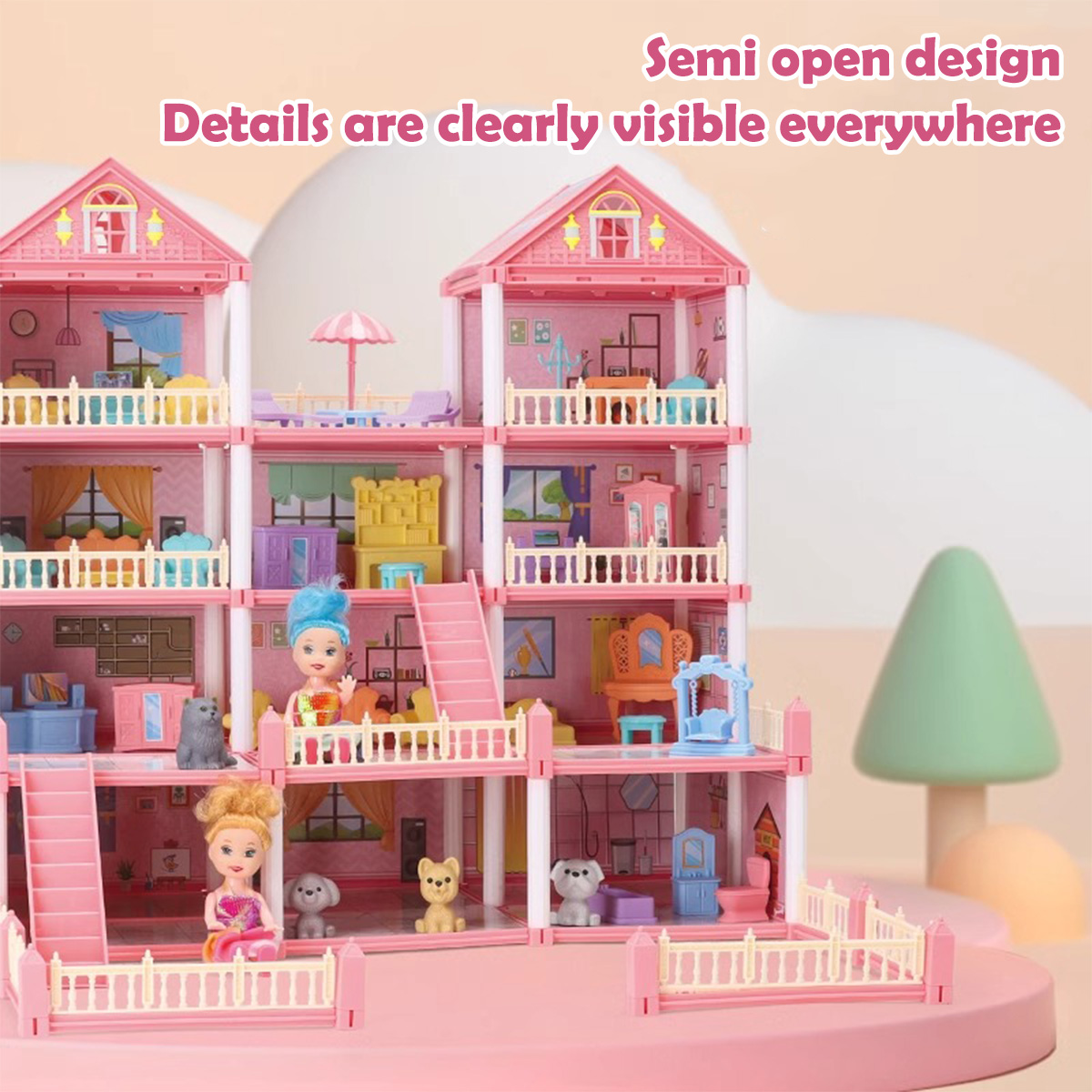 Casa delle Bambole 3D per Bamb - Philodendron Pink Princess recensione e prezzo