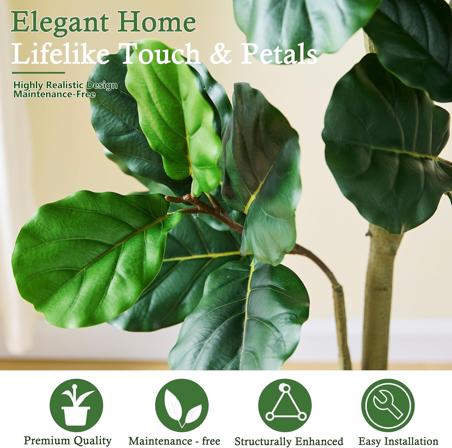 Ficus Lyrata Artificiale Premi - Plant Parent Gifts recensione e prezzo